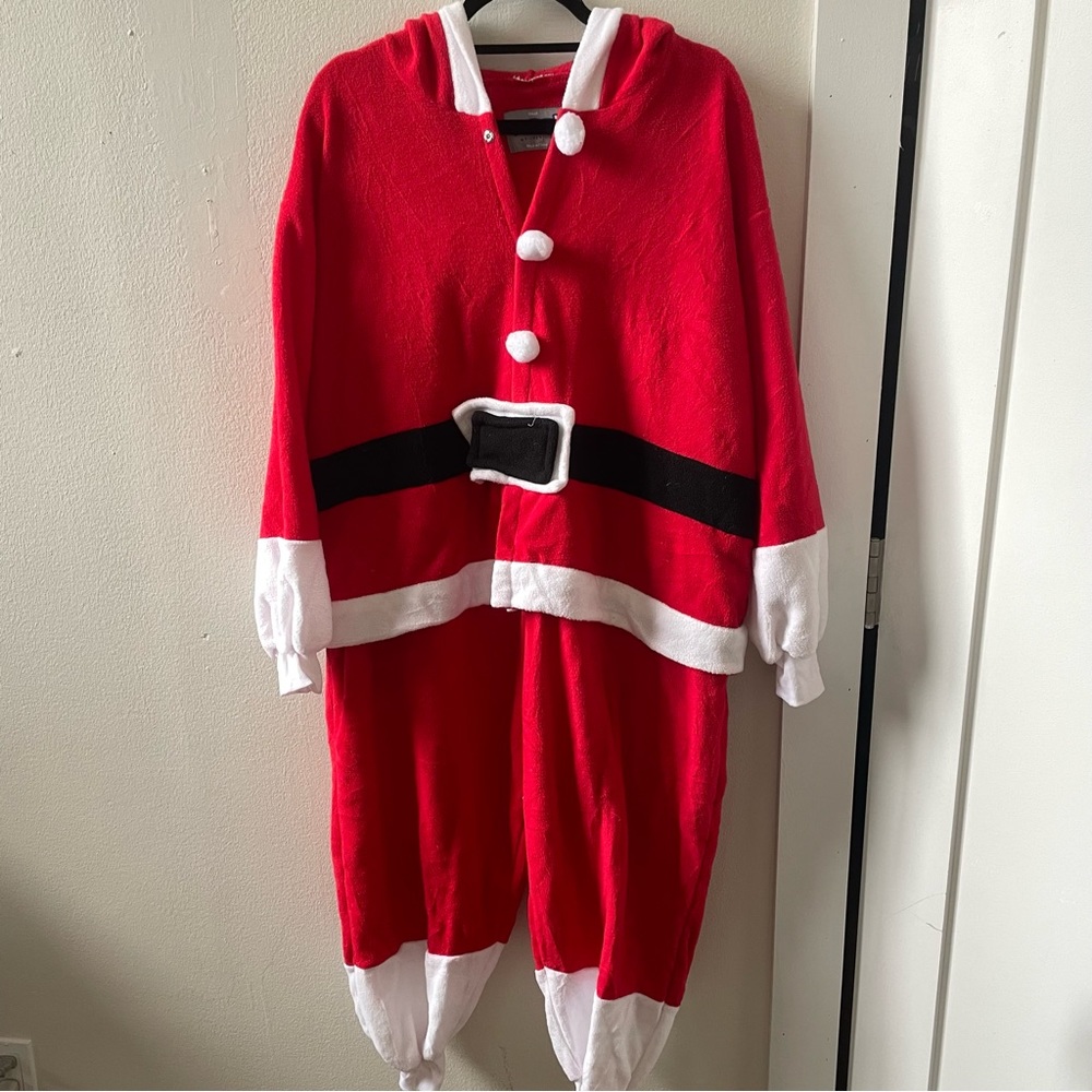 Small Adult Santa Onesie (Funziez by Silver Lilly)